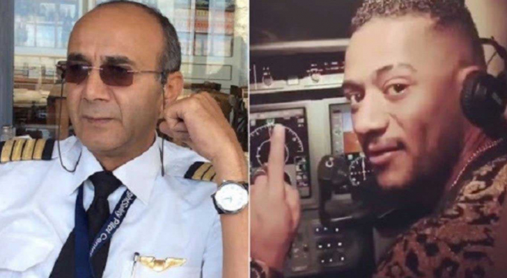 وفاة الطيار المصري أشرف أبو اليسر صاحب "أزمة" محمد رمضان